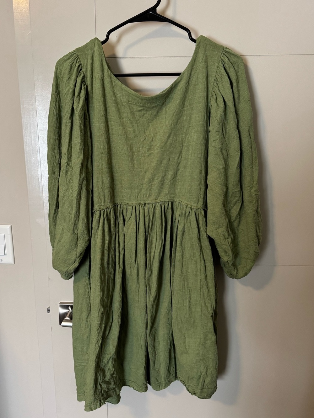 Free People Beach Get Obsessed Babydoll Dress - Fresher Green
